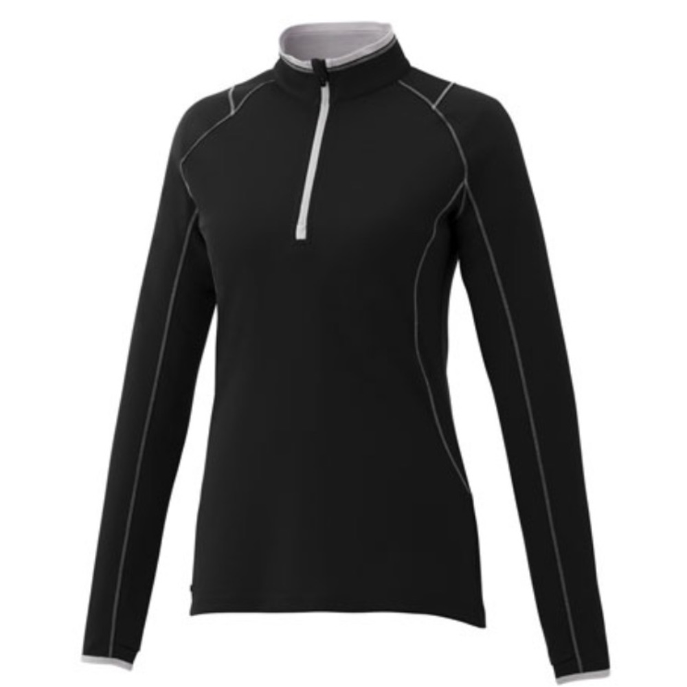 Black Half Zip Pullover